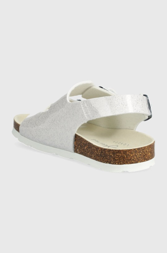 Fete Pepe Jeans sandale copii OBAN BAY GK PGS80005 argintiu
