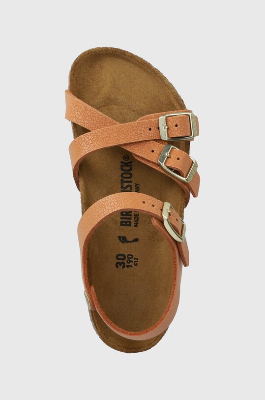 Дитячі шкіряні сандалі Birkenstock Kumba Kids BFBC коричневий 1026536.24.35