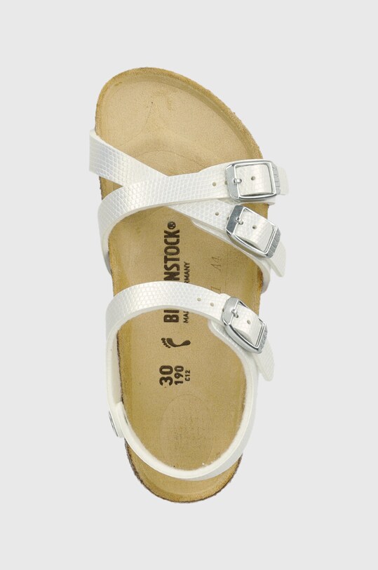 Παιδικά σανδάλια Birkenstock Kumba K BF λευκό 1026909.24.35