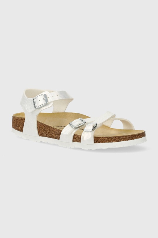 Birkenstock sandały dziecięce Kumba K BF Planet friendly biały 1026909.36.39
