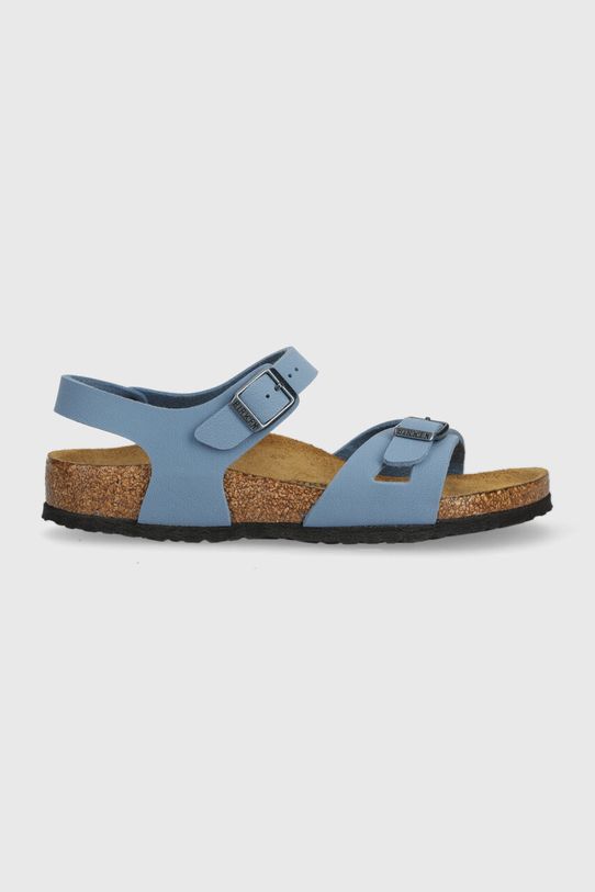 Birkenstock sandale copii Rio Kids BFBC sintetic albastru 1026856.24.35