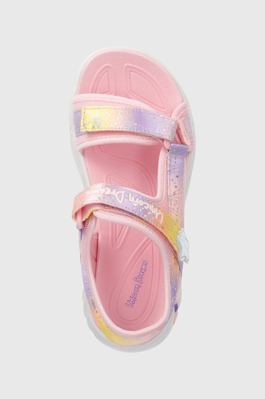 Detské sandále Skechers UNICORN DREAMS SANDAL MAJESTIC BLISS ružová 302682L