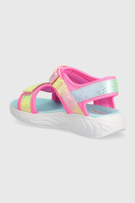 Dziewczynka Skechers sandały dziecięce UNICORN DREAMS SANDAL MAJESTIC BLISS 302682L multicolor
