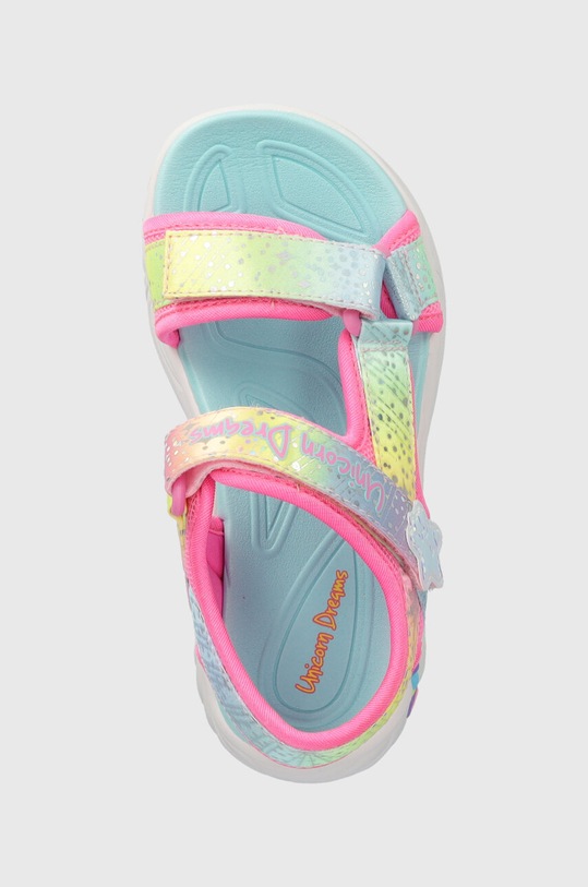 Skechers sandały dziecięce UNICORN DREAMS SANDAL MAJESTIC BLISS multicolor 302682L