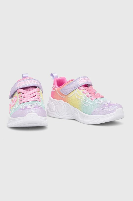Fete Skechers sneakers pentru copii PRINCESS WISHES 302686L roz