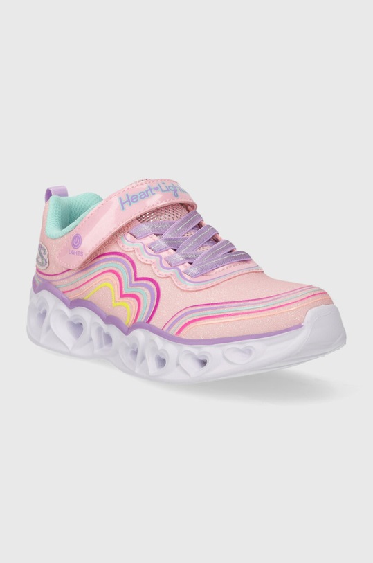 Dětské sneakers boty Skechers HEART LIGHTS RETRO HEARTS 302689L růžová SS24