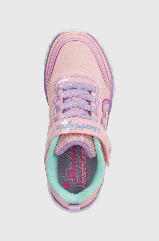 Dětské sneakers boty Skechers HEART LIGHTS RETRO HEARTS růžová 302689L