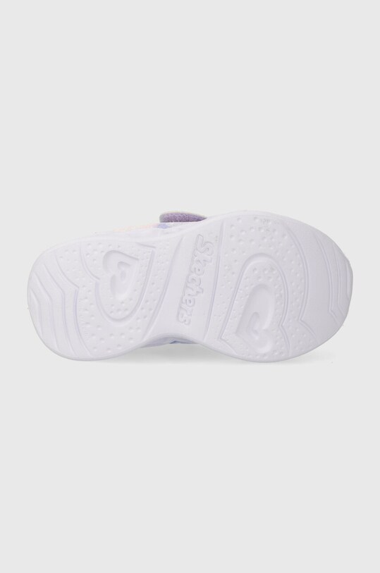 Skechers sneakers pentru copii HEART LIGHTS LOVIN REFLECTION 302693N violet