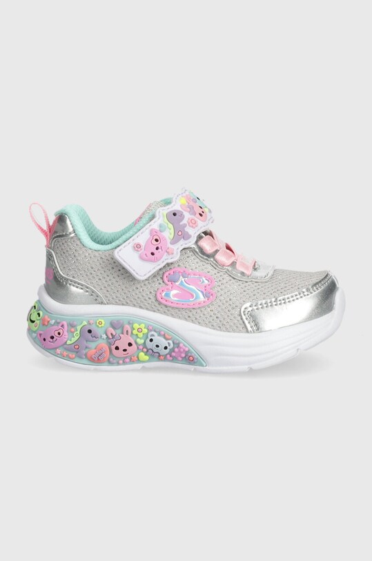 Detské tenisky Skechers MY DREAMERS 303155N strieborná AW24