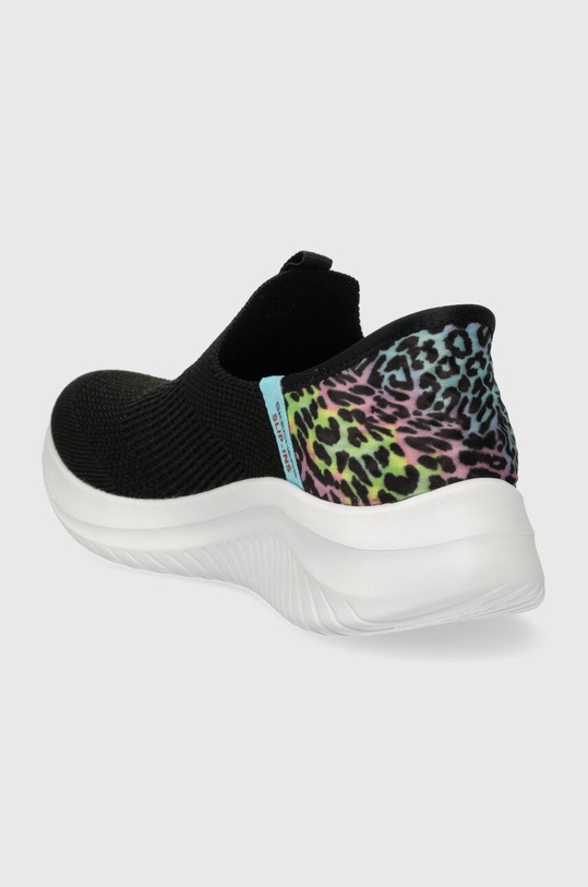 Fete Skechers sneakers pentru copii ULTRA FLEX 3.0 COLORY WILD 303801L negru