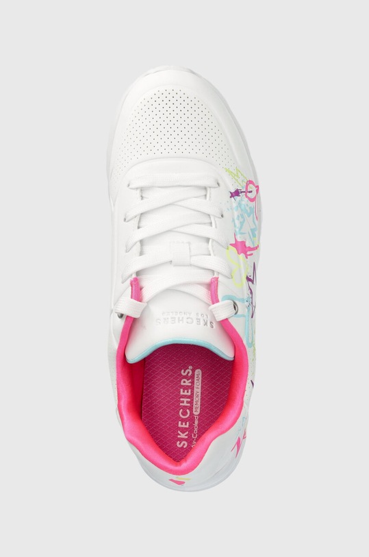 Skechers sneakers pentru copii UNO LITE MY DRIP alb 310391L