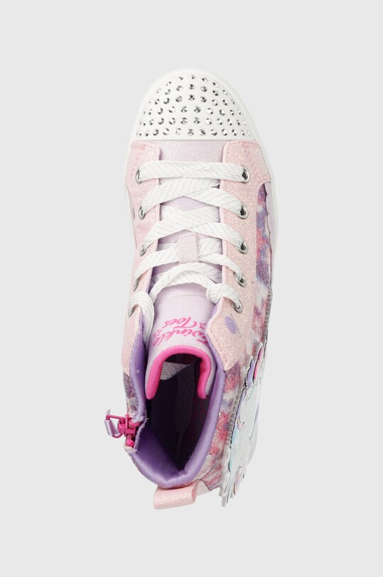 Skechers tenisówki dziecięce TWI-LITES 2.0 ENCHANTED UNICORN różowy 314399L