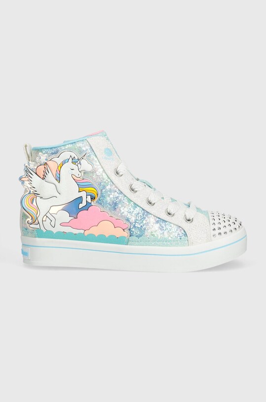 Skechers tenisi copii TWI-LITES 2.0 ENCHANTED UNICORN 314399L turcoaz SS24