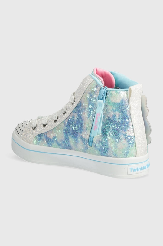 Dievča Detské tenisky Skechers TWI-LITES 2.0 ENCHANTED UNICORN 314399L tyrkysová