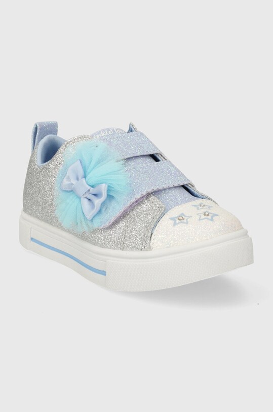 Skechers tenisi copii TWINKLE SPARKS GLITTER GEMS 314778N argintiu SS24