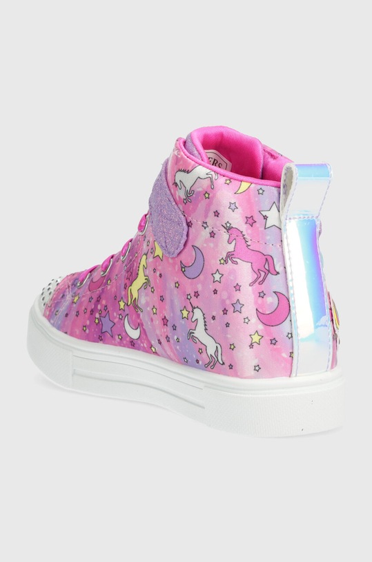 Dziewczynka Skechers trampki dziecięce TWINKLE SPARKS UNICORN DAYDREAM 314800L różowy