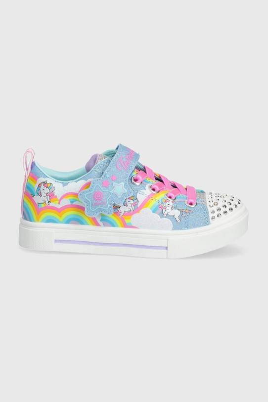 Skechers tenisówki dziecięce TWINKLE SPARKS JUMPIN CLOUDS 314809L niebieski SS24