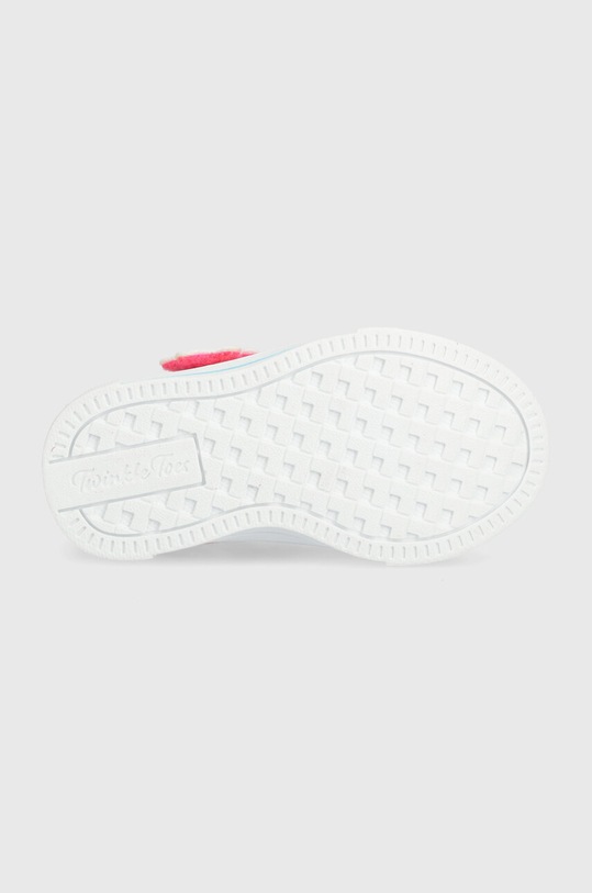 Skechers tenisi copii TWINKLE SPARKS JUMPIN CLOUDS 314809N alb