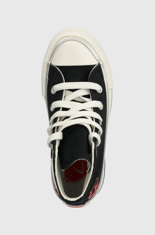 Παιδικά πάνινα παπούτσια Converse μαύρο A09122C