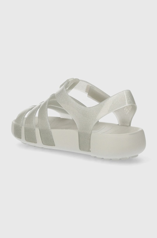 DÍVKA Dětské sandály Crocs ISABELLA GLITTER SANDAL 209836.CROCS.ISABELLA.G šedá