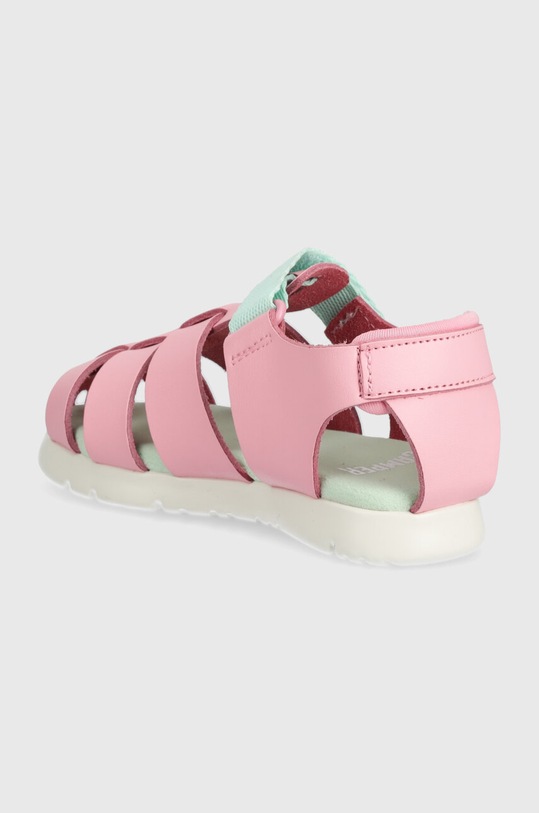 DÍVKA Dětské kožené sandály Camper K800489 růžová