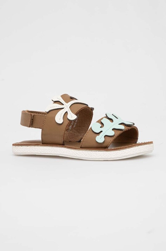 Camper sandali in pelle bambino/a Planet friendly marrone K800591.25.27