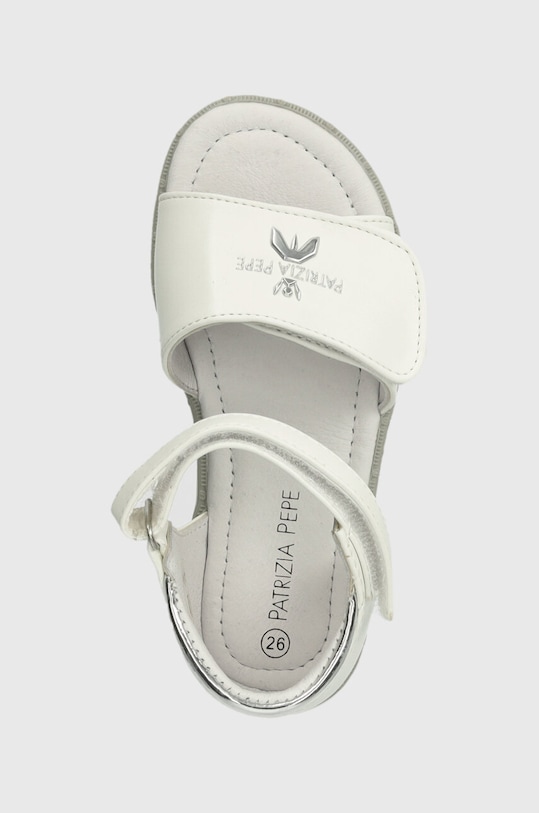 Sandály Patrizia Pepe Girl bílá JPP125