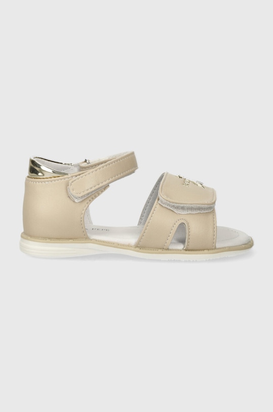 Sandály Patrizia Pepe Girl imitace kůže žlutá JPP125