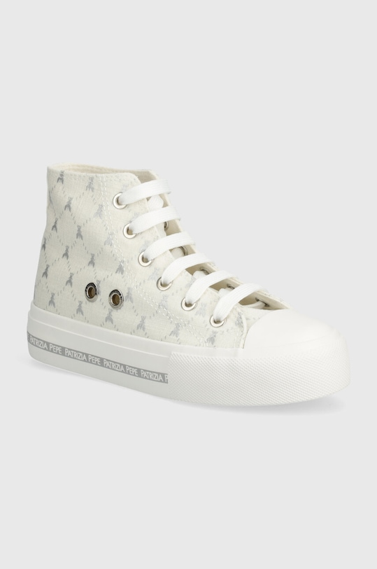 Patrizia Pepe Girl trampki beżowy PPJ257.32.34