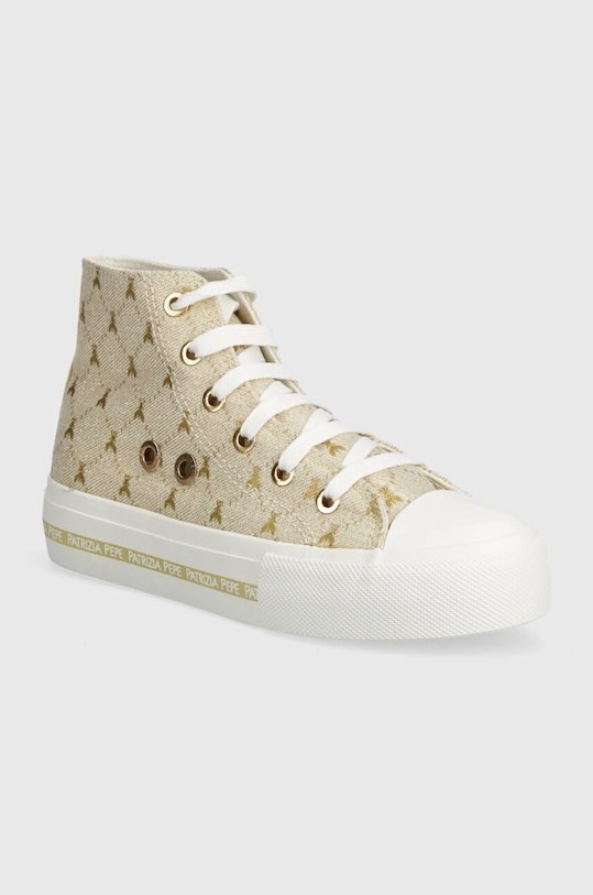 Patrizia Pepe Girl trampki złoty PPJ257.32.34