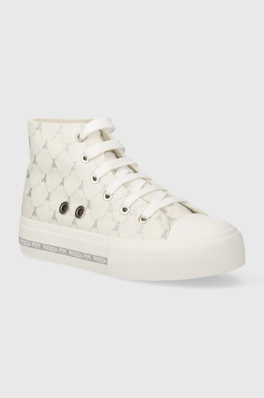 Patrizia Pepe Girl trampki beżowy PPJ257.35.41