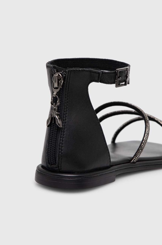 Obuwie Patrizia Pepe Girl sandały dziecięce PPJ285.35.41 czarny