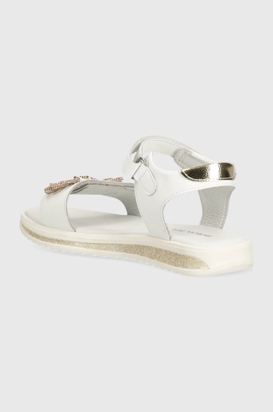 Dziewczynka Patrizia Pepe sandały skórzane dziecięce PPK299 biały