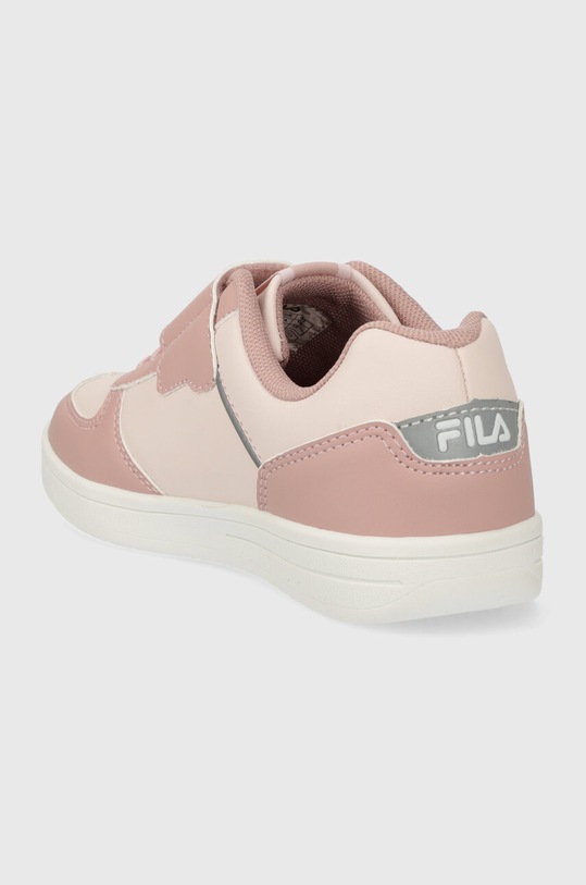 DÍVKA Dětské sneakers boty Fila C. COURT CB velcro FFK0165.G růžová