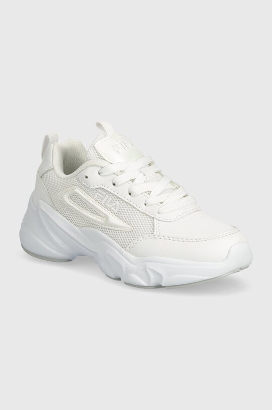 Dětské sneakers boty Fila FELICE imitace kůže bílá FFK0195