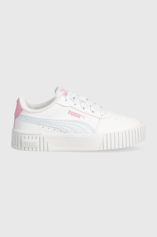Детские кроссовки Puma имитация натуральной кожи белый 386186.G