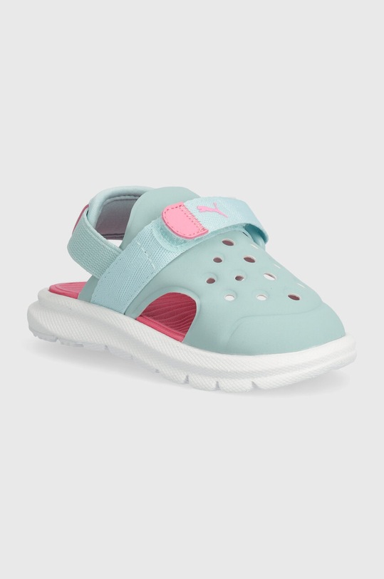Dětské sandály Puma Evolve AC Inf textilní tyrkysová 389148.G