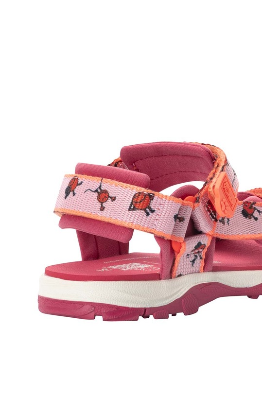 Девочка Детские сандалии Jack Wolfskin SMILEYWORLD 4062871.G. розовый