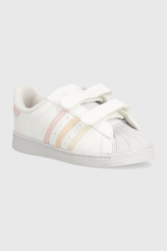 adidas Originals sneakers pentru copii SUPERSTAR sintetic alb IF3594
