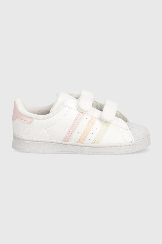 adidas Originals sneakers pentru copii SUPERSTAR IF3594 alb SS24