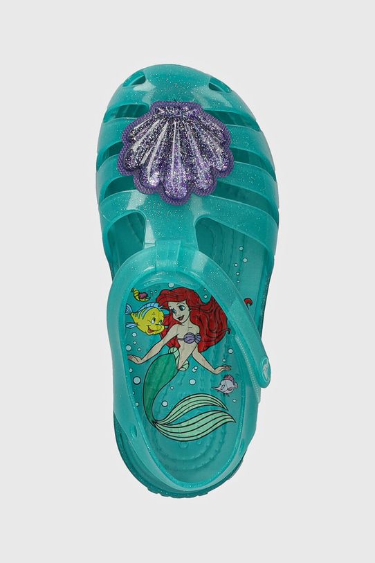 Дитячі сандалі Crocs Princess Ariel Isabella 209902.Princess.Ariel бірюзовий