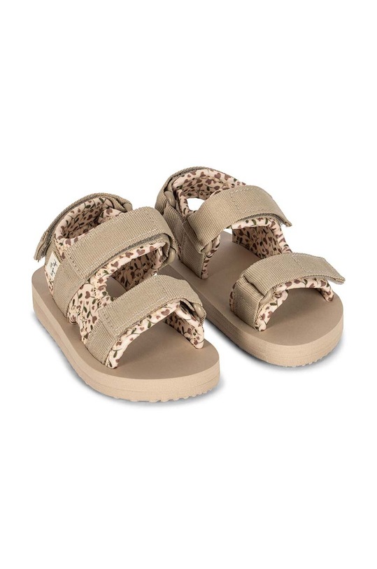 Konges Sløjd sandały dziecięce syntetyczny beżowy KS100520