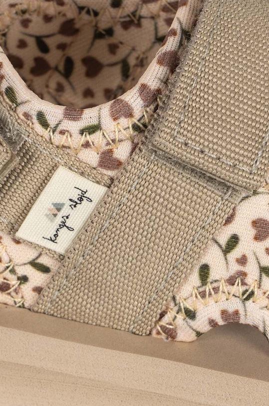 Chłopiec Konges Sløjd sandały dziecięce KS100520 beżowy