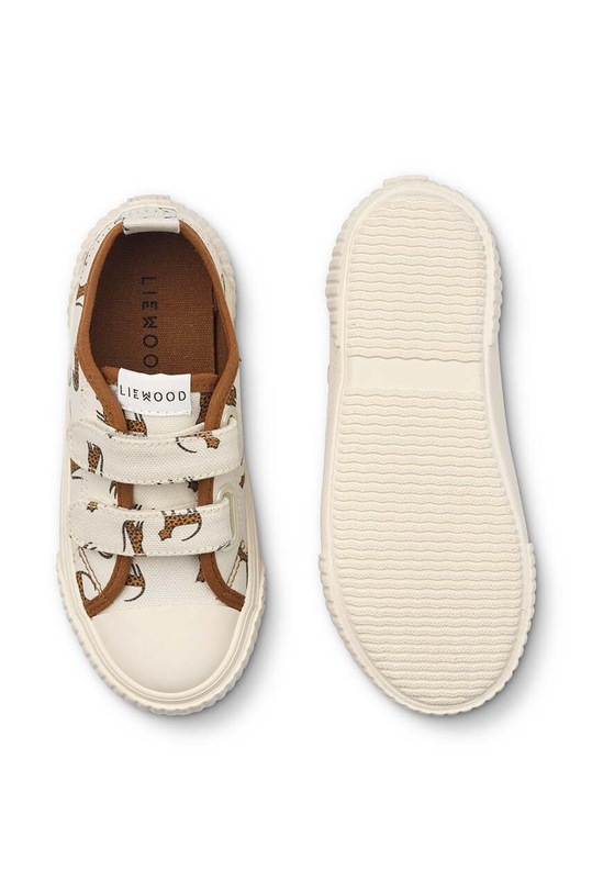 Liewood tenisówki dziecięce Kim Sneakers beżowy LW19002