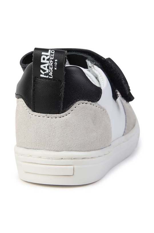Chłopiec Karl Lagerfeld sneakersy skórzane dziecięce Z30015. czarny