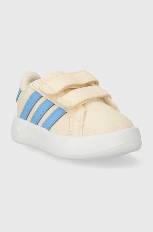 adidas sneakers pentru copii GRAND COURT 2.0 CF I ID5262 bej SS24