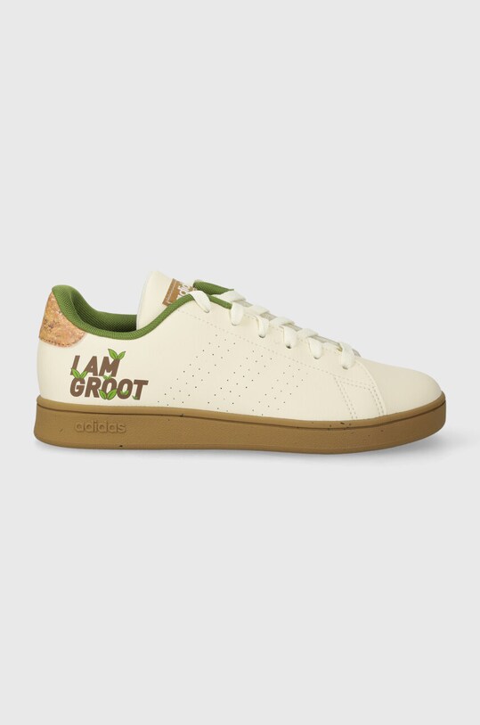 adidas sneakers pentru copii ADVANTAGE GROOT K sintetic bej ID8016