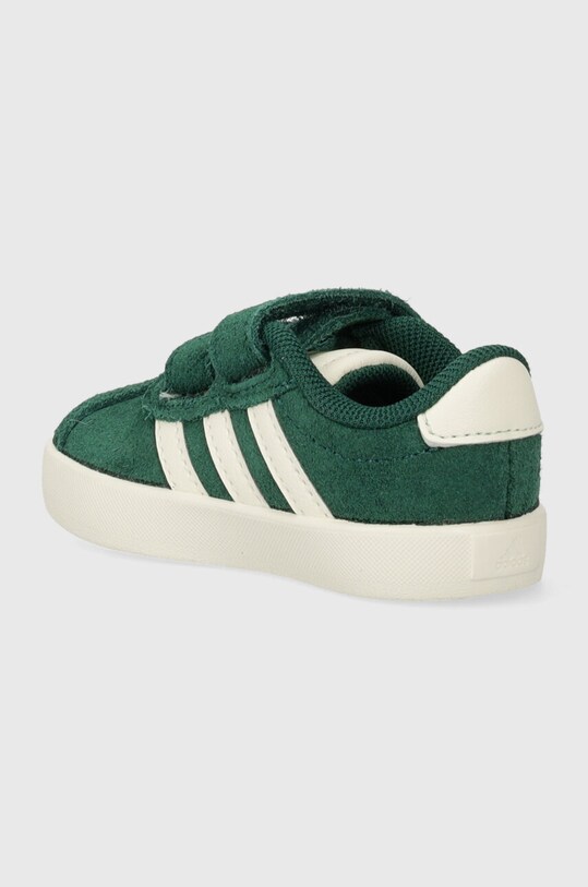 Băieți adidas sneakers de piele întoarsă pentru copii VL COURT 3.0 CF I ID9161 verde