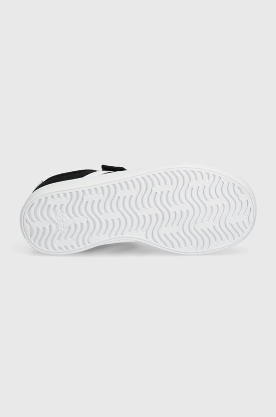 Детские замшевые кроссовки adidas VL COURT 3.0 EL C ID9148 чёрный