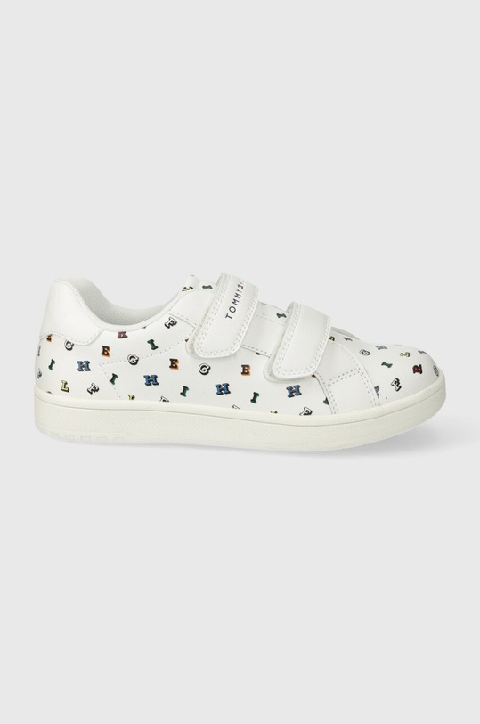 Tommy Hilfiger sneakersy dziecięce imitacja skóry licowej biały T1X9.33338.30.34